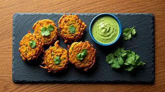 Pair Homemade Mint Coriander Chutney With Crispy Vegetable Pakoras Today