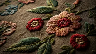Grandmother's Vintage Embroidery: A Viral Legacy of Love and Timeless Craftsmanship