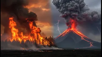 Beyond isolated disaster events, Wildfires And Volcanoes highlight future projections of atmospheric change