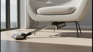 Cleaning Under Curved Furniture Can Be Harder Than Its Styling Looks