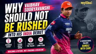 Why 'Generational Talent' Vaibhav Sooryavanshi Should Not Be Rushed Into His India Debut