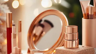 Festive Looks Are Trading Heavy Contour And Foundation For Blush, Glow And Diffused Definition