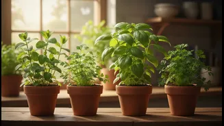 How to boost indoor cooking with 4 aromatic greens from windowsill herb garden