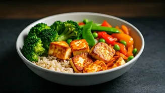 Chef Sanjeev Kapoor's Vibrant Protein Bowl: A Delicious & Healthy Vegetarian Delight