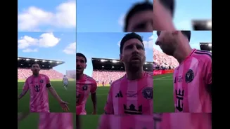 Viral clip shows Lionel Messi arguing in English