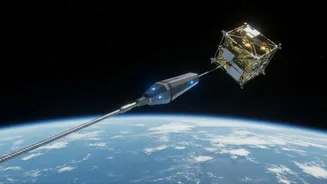Space Agencies Test Magnetic Capture Tethers To Clear Dead Satellites From Low Earth Orbit