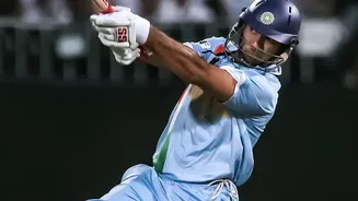 What happened before Yuvraj hit those 6 sixes?