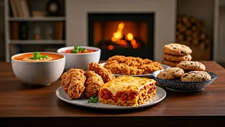 Cozy Up: Winter Comfort Meals for Binge-Watching