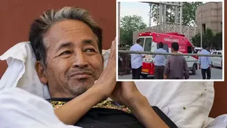 ब्लड शुगर आणि पोटॅशियमची कमी? सोनम वांगचुक यांची कशी आहे तब्येत? अपडेट समोर