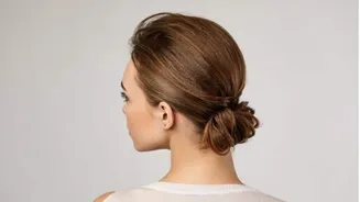 How to style mini hair buns