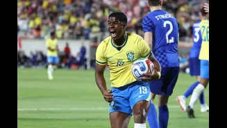 Rayan e Endrick quebram jejum histórico da Seleção em Copas do Mundo