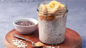 Peach And Buckwheat Show How Overnight Oats Can Include Buckwheat And Peaches For Homemade Pancakes