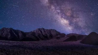 What makes Namibia a hotspot for stargazing