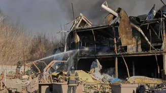 Russian Missile and Drone Attack on Kyiv Region Results in Four Fatalities and Multiple Injuries