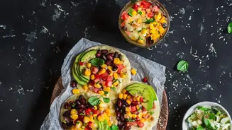 Black Bean And Tomato Breakfast Tacos: A Fast Vegetarian Breakfast Built Around Beans and Tomatoes