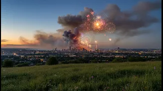 Fireworks Pollution Has Entered Responsible Celebration Content