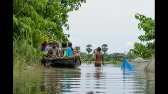 27 Lakh People Affected by Floods in 13 Bihar Districts