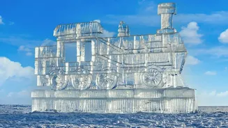 How Ice-Stupa Systems Store Millions Of Litres Of Water In High-Altitude Cold Deserts
