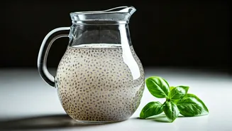 Include Soaked Sweet Basil Seeds In Your Daily Water Intake