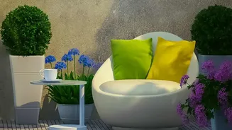 Modular Rain Barriers Keep Apartment Balcony Gardens Drain-Ready And Root-Safe