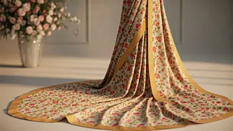 Sreeleela's Chic Floral Torani Saree: Effortless Femininity for Summer