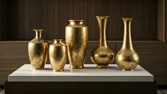 Upcycled Ancient Brass Vessels Are Hottest Living Room Hack