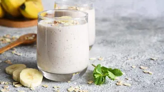 Whip up this oatmeal smoothie in no time