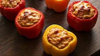 Stuffed Capsicum Cups: A Delicious & Easy Guide