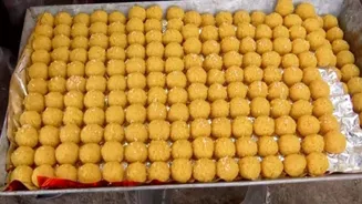 BJP orders 501kg laddus for Bihar election results celebration