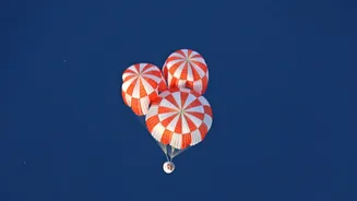 ISRO conducts 2nd air drop test of Gaganyaan Spaceship