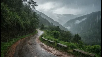 Western Ghats monsoon road trip manual focuses on terrain changes and rain