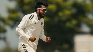 Saransh Jain included in India's Test squad for SL series