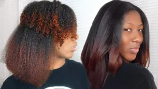 Want to straighten your curly/wavy hair? Natural tips inside