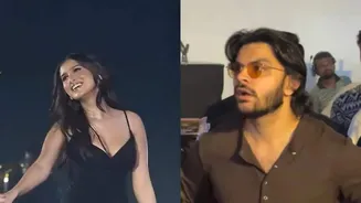 Tara Sutaria calls her kissing video with singer AP Dhillon 'clever editing,' Veer Pahariya says 'My reaction was taken during...'