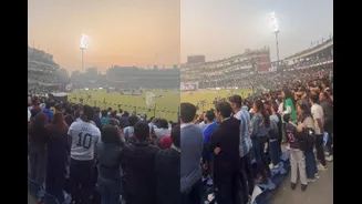 'AQI, AQI' Chants Greet CM Rekha Gupta As She Shares Stage With Messi In Smog-Engulfed Delhi