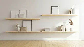 Floating Shelves Are Smart Solution For Tiny Urban Studio Living