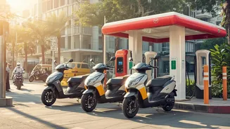 Bajaj Leads in E2W Sales; Ola Falls to Fourth