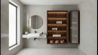 Simple Storage Fixes Can Make Indian Bathrooms Feel Less Crowded