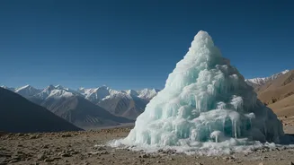 How Ladakh’s Ice-Stupa Tech Converts Sub-Zero Mountain Winds Into Giant Frozen Reservoirs
