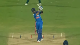 WATCH: Virat Kohli pulls off a no-look shot to Corbin Bosch; goes viral