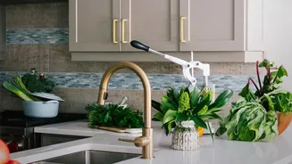 Modern Homes Balance Gold Leaf with Clean Lines and Muted Colours