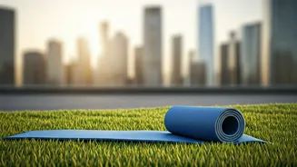 Park Yoga Adds Calm To Busy City Life