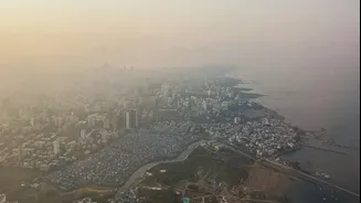 Dust Plume Sweeps Across Arabian Sea in November 2025