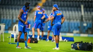 Watch : MI Captain Hardik Pandya Starts Practicing As Viral Clip Sparks Buzz