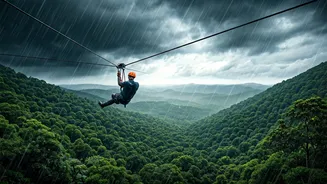 Ziplining Just Got Better With Monsoon Views