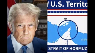Donald Trump Declares Strait Of Hormuz ‘New US Territory’ As Iran Keeps Waterway Shut