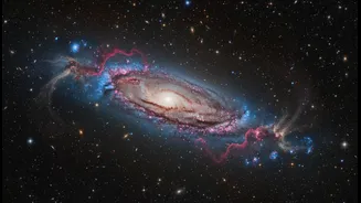 NASA And ESA's New Cosmic Images Blend Scientific Discovery With Visual Wonder