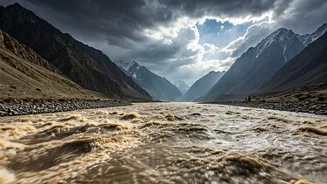 Himalayan Rivers Run High Weeks Before Mainland Monsoon Waves