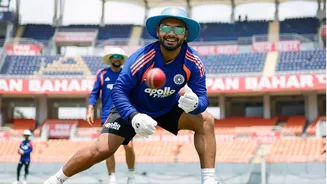 Rishabh Pant features in his 50th Test, completes 3,500 runs
