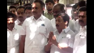 Rebel AIADMK Faction Dumps EPS Over Proposed DMK Pact, Announces Support For TVK